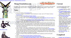 Desktop Screenshot of mangatranslation.com